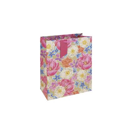 Clairefontaine Geschenktüte "Blumen", mittel