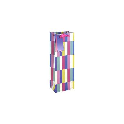 Clairefontaine Flaschentüte "Holografische Streifen"