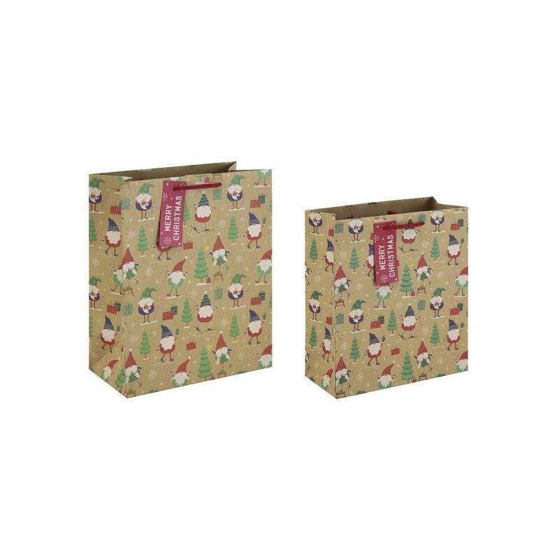 Clairefontaine Weihnachts-Geschenktüte "Gnome", mittel