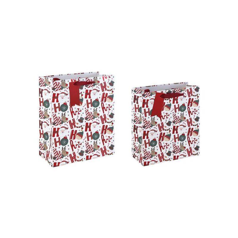 Clairefontaine Weihnachts-Geschenktüte "Hohoho", mittel