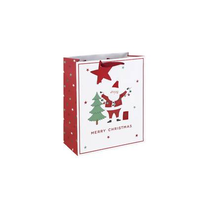 Clairefontaine Weihnachts-Geschenktüte "Merry Xmas", mittel