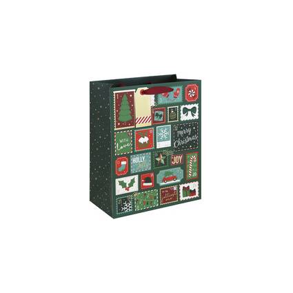 Clairefontaine Weihnachts-Geschenktüte "Adventsstempel"