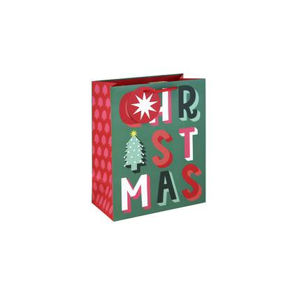Clairefontaine Weihnachts-Geschenktüte "Christmas", mittel