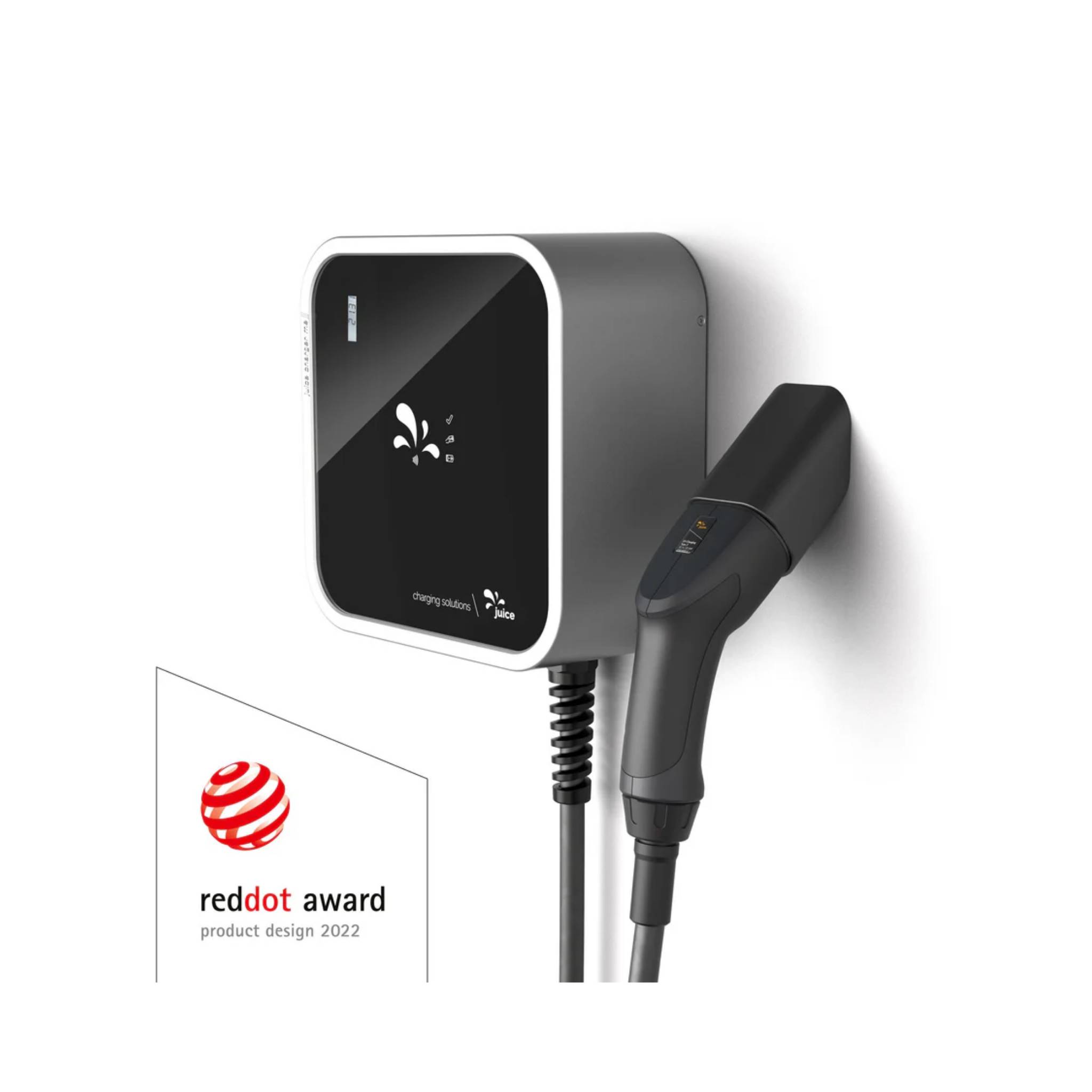 Juice Charger me 3 Wallbox 22 kW / 11 kW – 5 m Typ 2, MID, RFID, WLAN, LAN