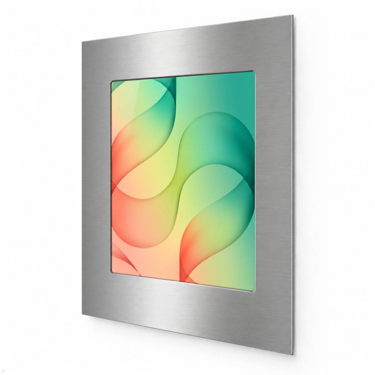 TabLines TWE143E Tablet Wandeinbau für Samsung Tab S12+ 12.6, Edelstahl