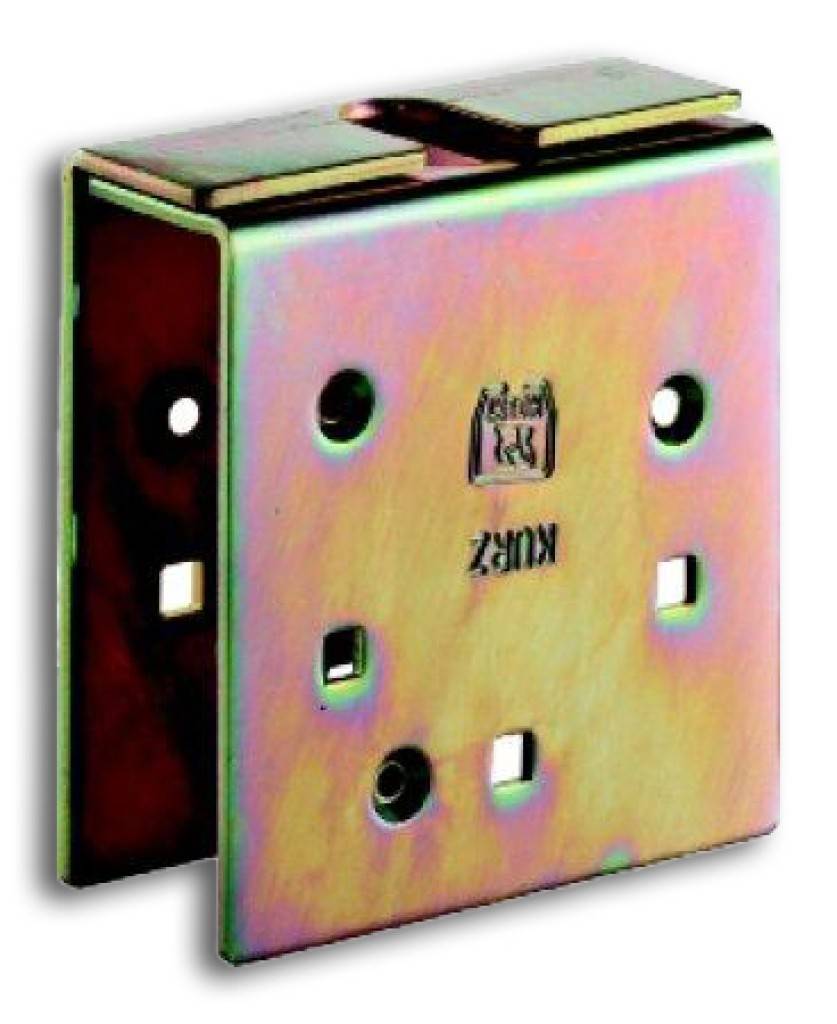 HELM Verstärkungslasche -98Für HolzflügelZur zusätzlichen Stabilisierung der FlanschbefestigungStahl, verzinkt, gelb