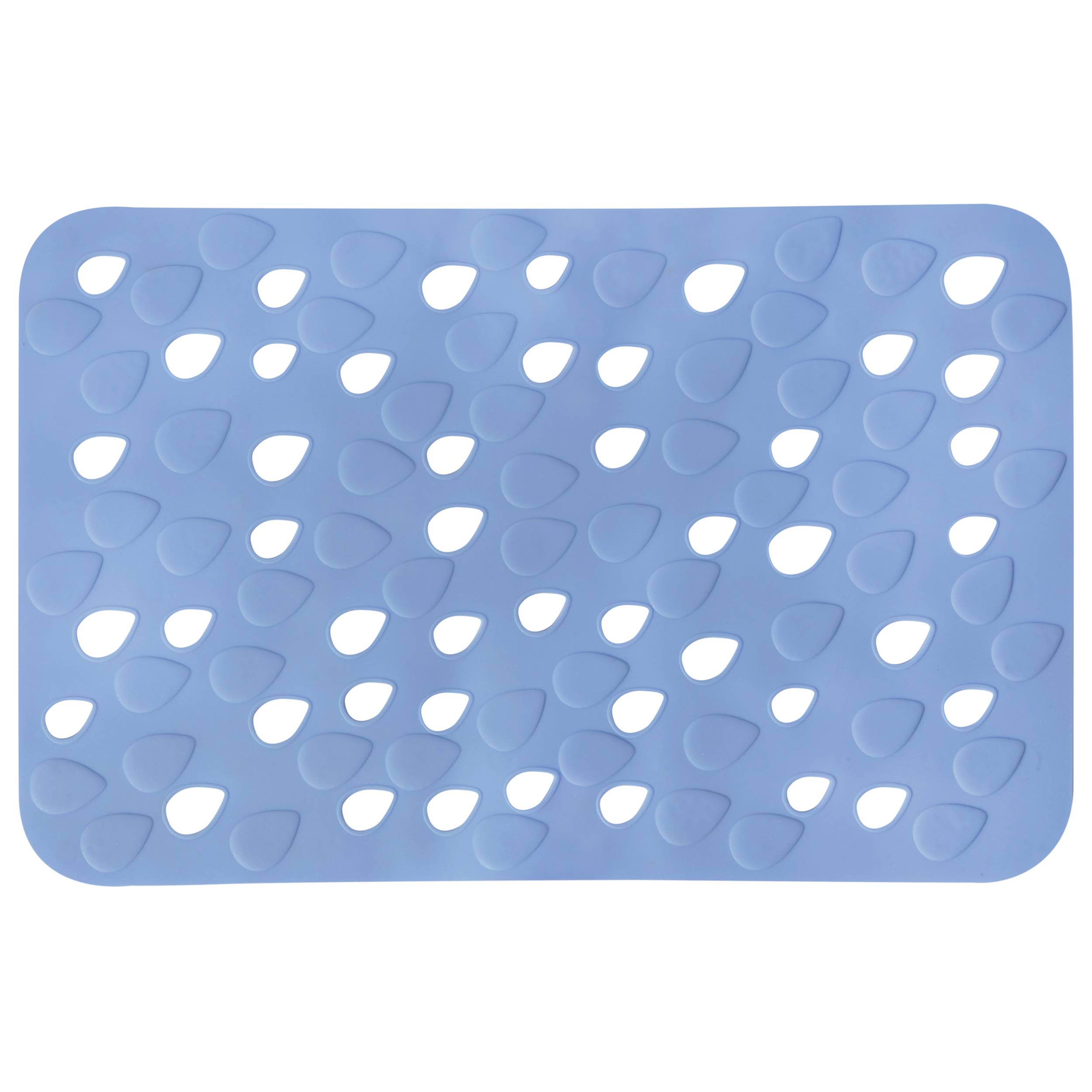 DROPS Badteppich DE DOUCHE 35X53 BLEU