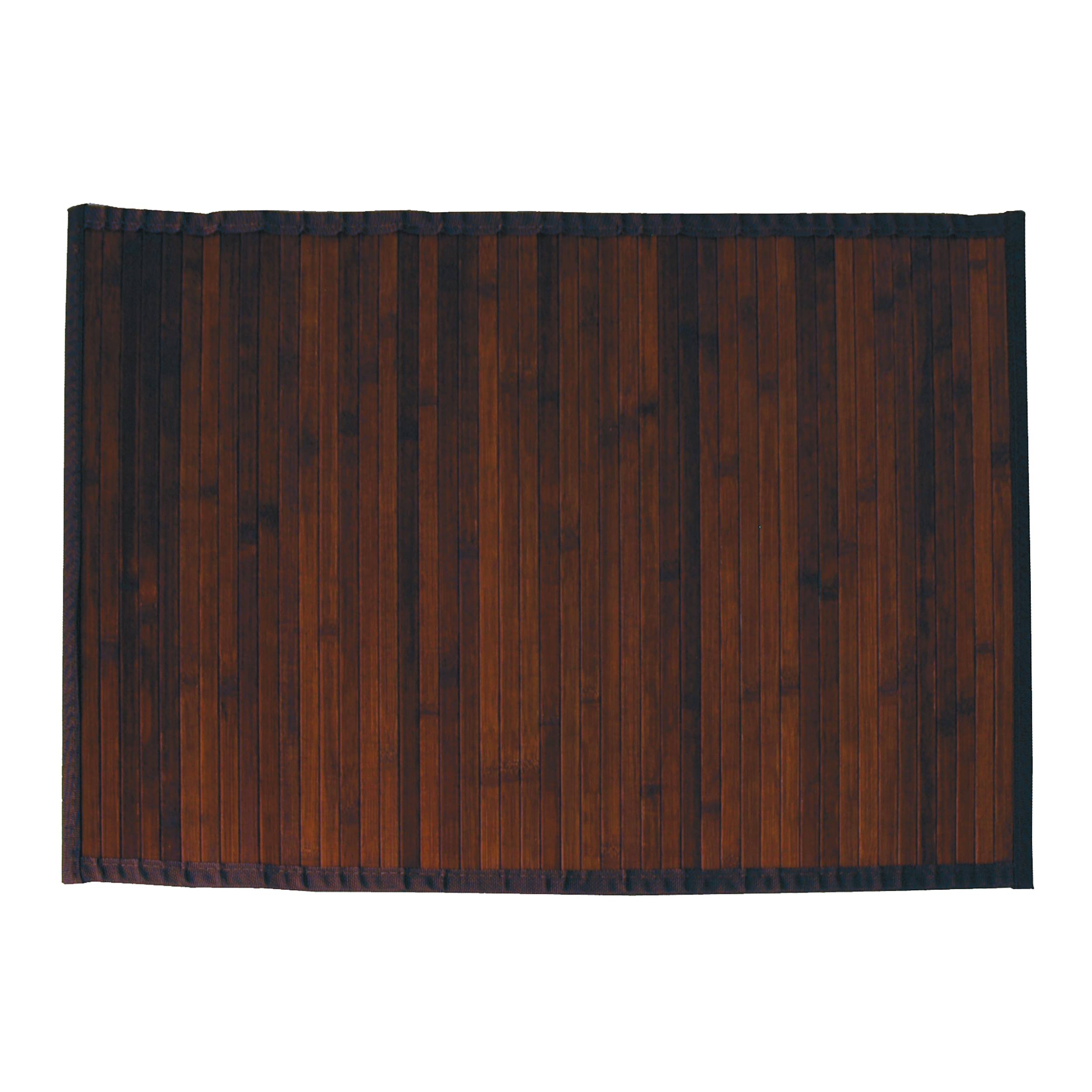 Badteppich DE BAMBOU YALONG MARRON 50X80CM DYEING BROW