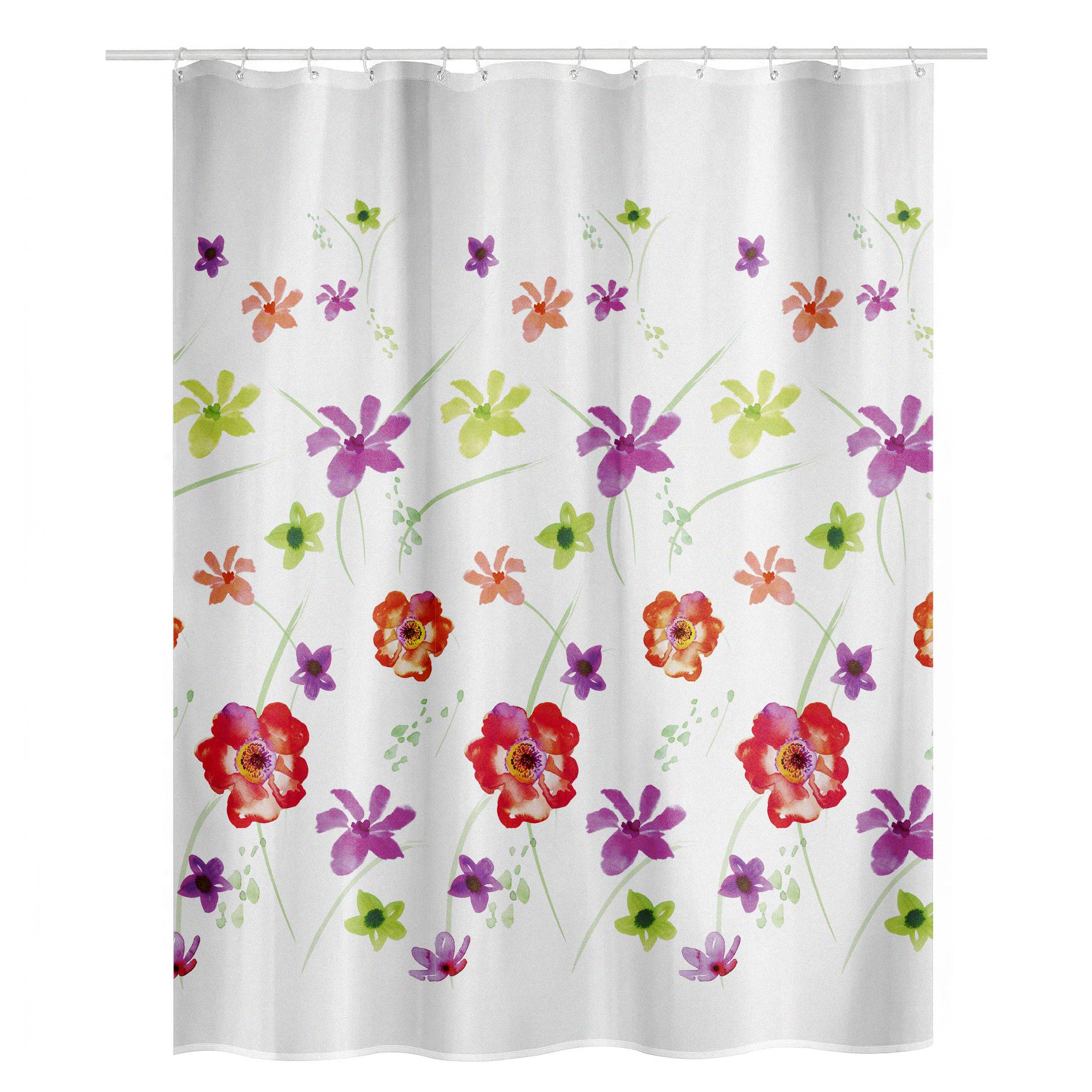 Duschvorhang TEXTILE FLOWER MEADOW 120X200