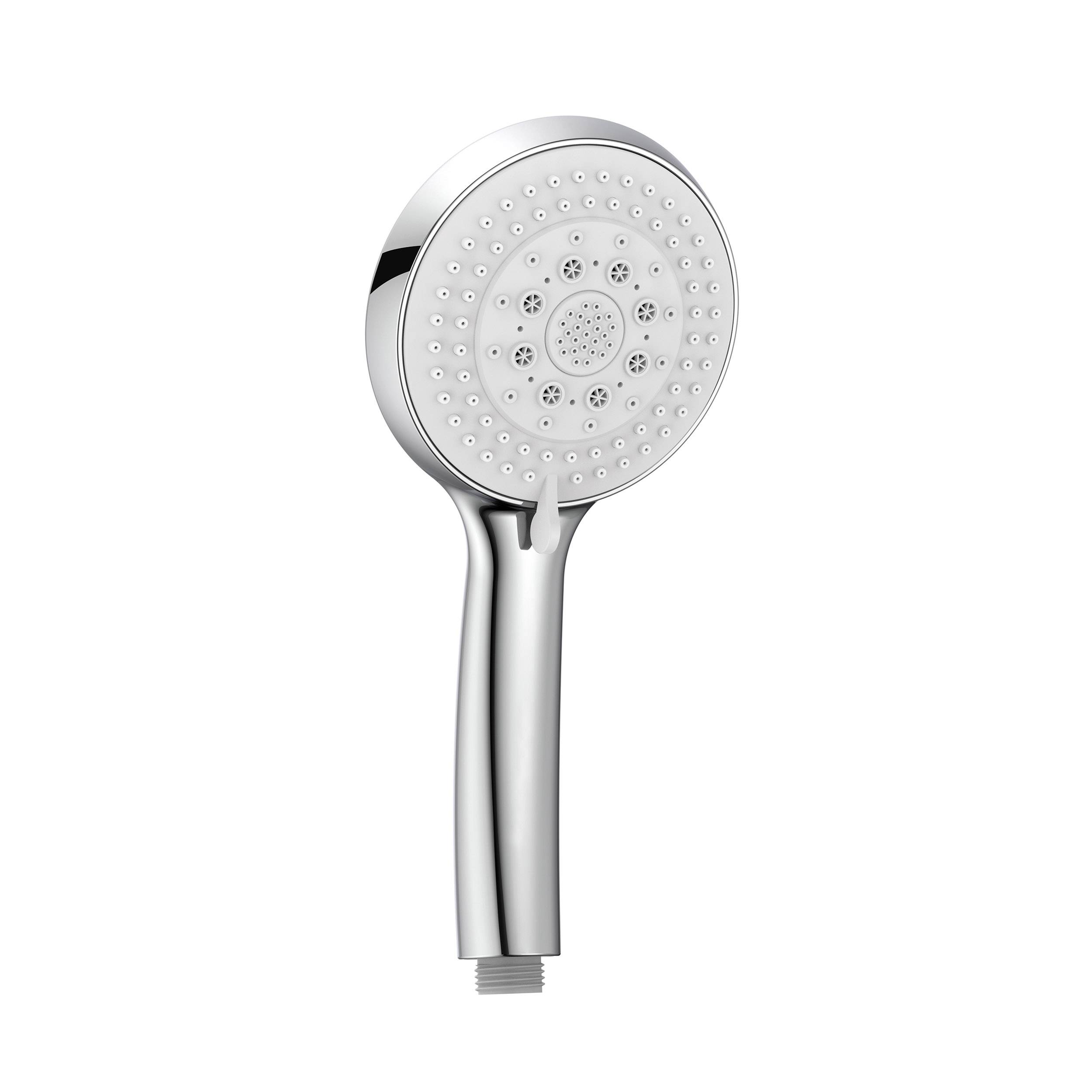 MSV Handbrause Lior 8 Strahlarten, 5 cm Brausekopf, ABS, Duschkopf für Badezimmer