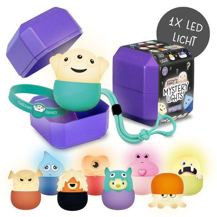Produktabbildung einer lila „Eggy Mystery Lights