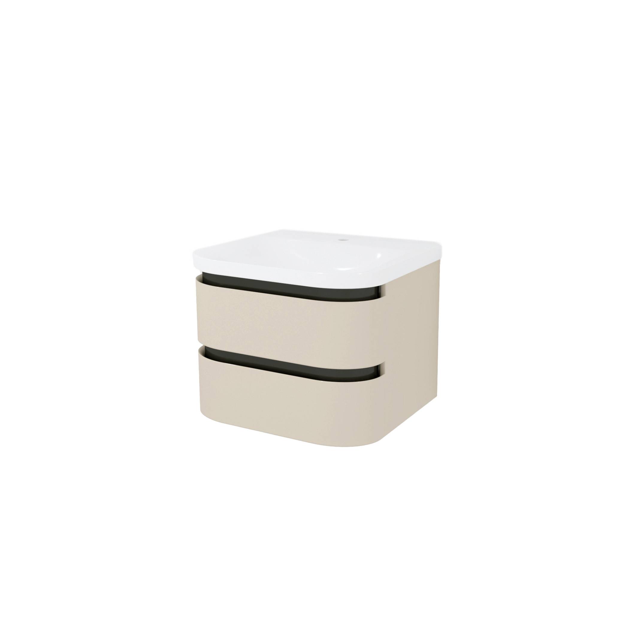 Kolpa VITTORIA Schrank mit Waschbecken OUV 60 BE