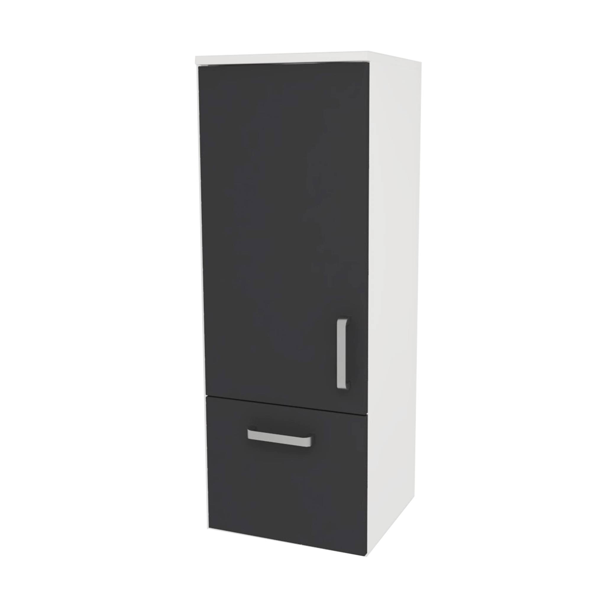 Kolpa EVELIN Schrank mit Tür und Abschlussablage E 1021 GRAY/ANT