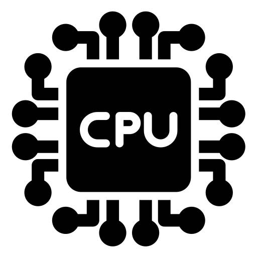 Nahaufnahme eines Smartphone-Prozessors