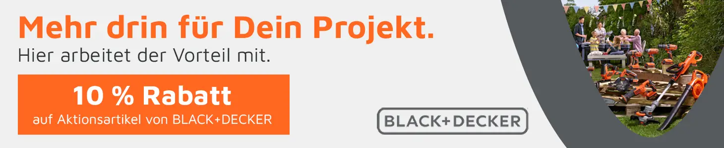 BLACK DECKER Aktion