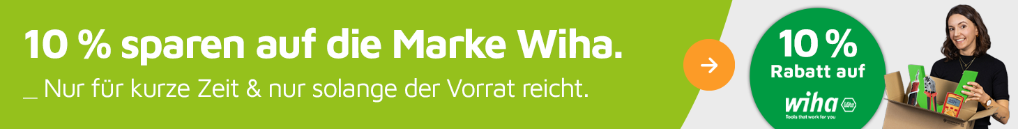 Banner Wiha Aktion