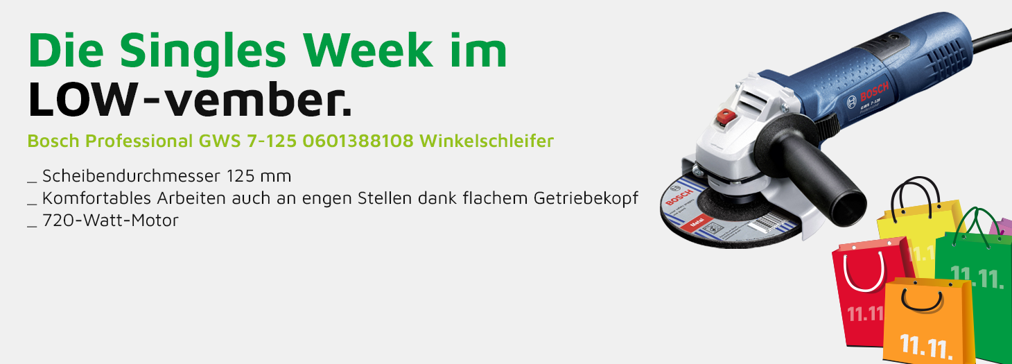 Teaser Bosch Professional GWS 7-125