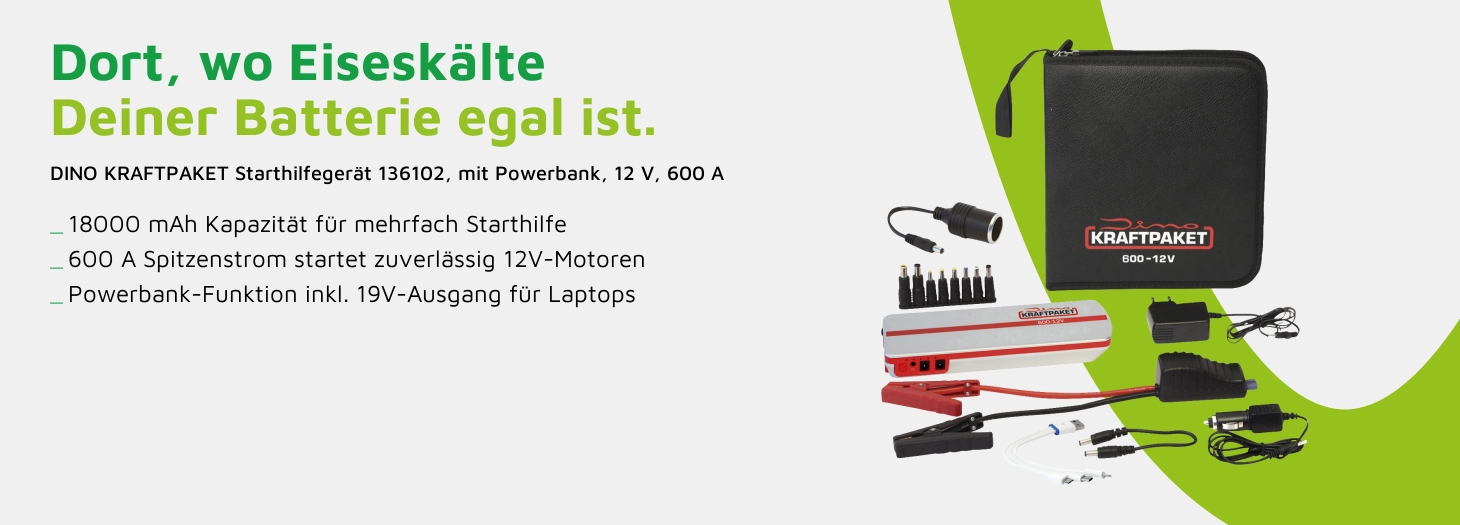 Teaser DINO KRAFTPAKET Schnellstartsystem