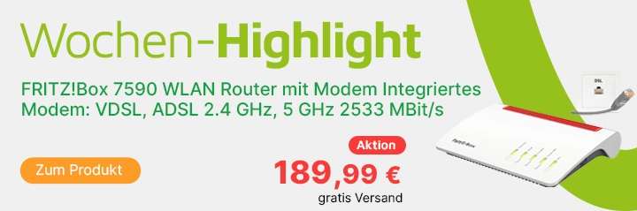 Teaser Fritz! FRITZ!Box 7590 WLAN Router