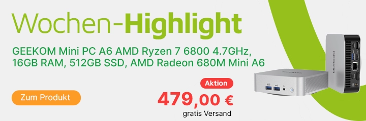 Teaser GEEKOM Mini PC A6