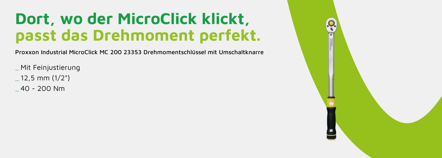 Teaser Proxxon Industrial MicroClick MC 200