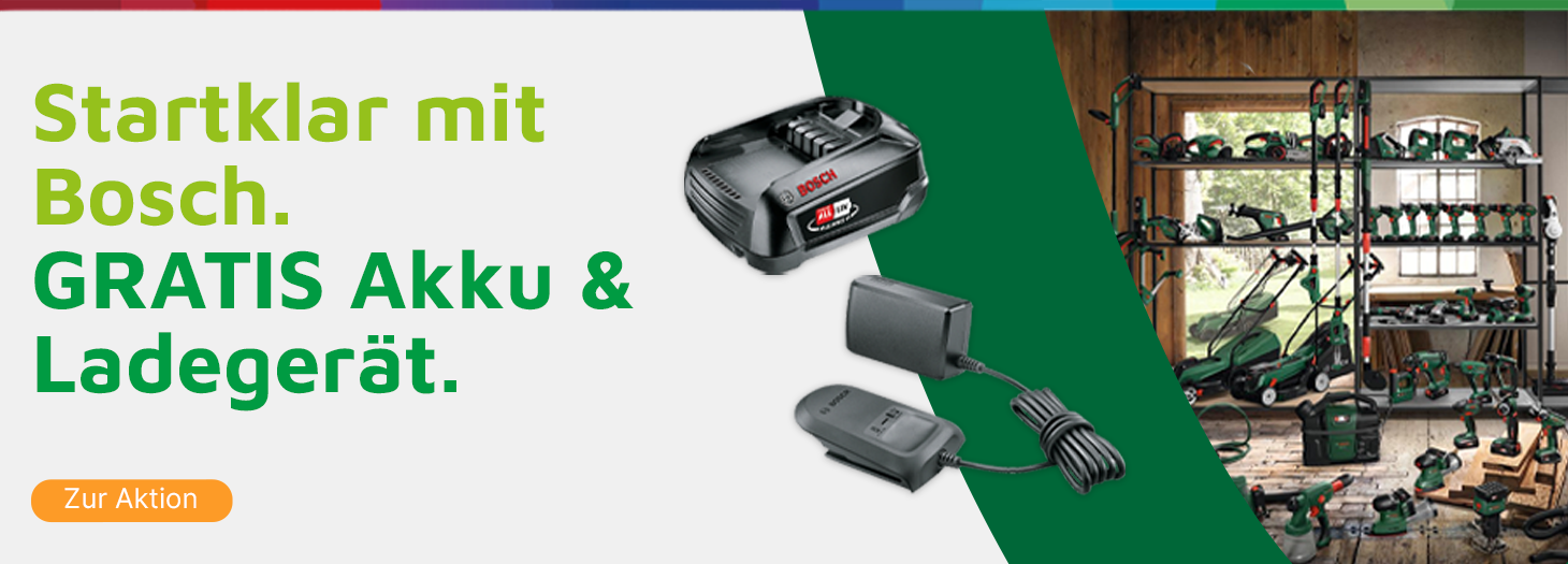 Teaser Bosch gratis Starterset