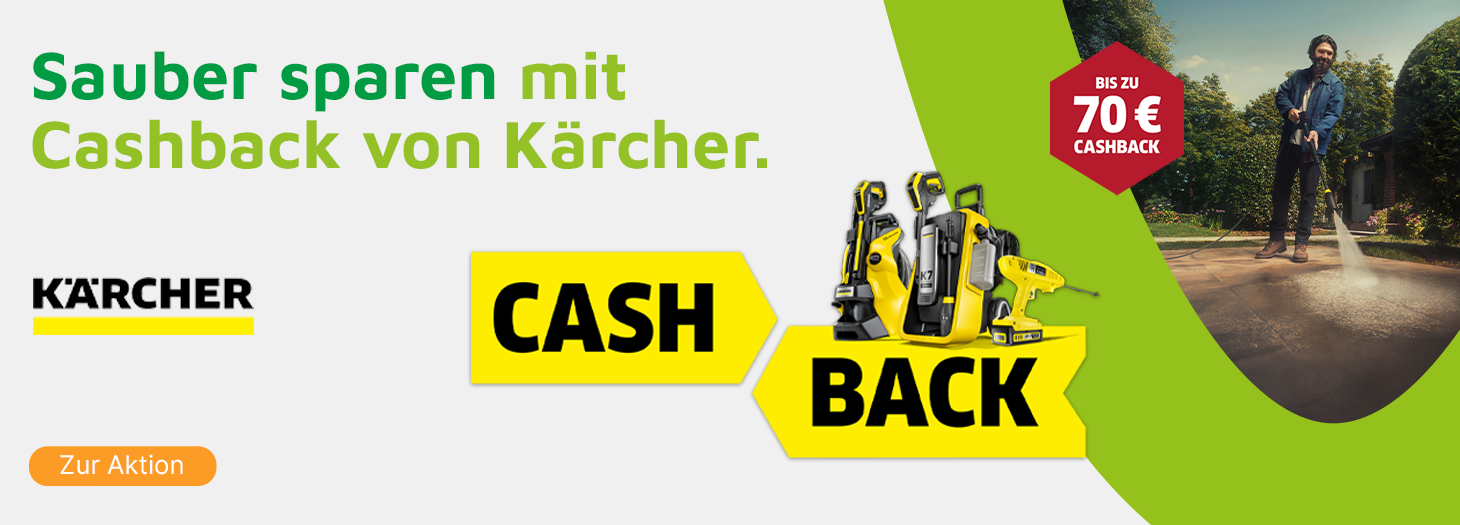 Teaser Kärcher Cashback