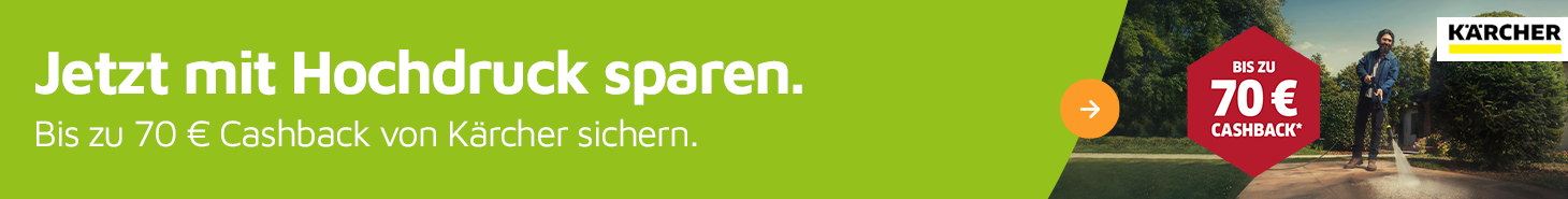 Teaser Kärcher Cashback