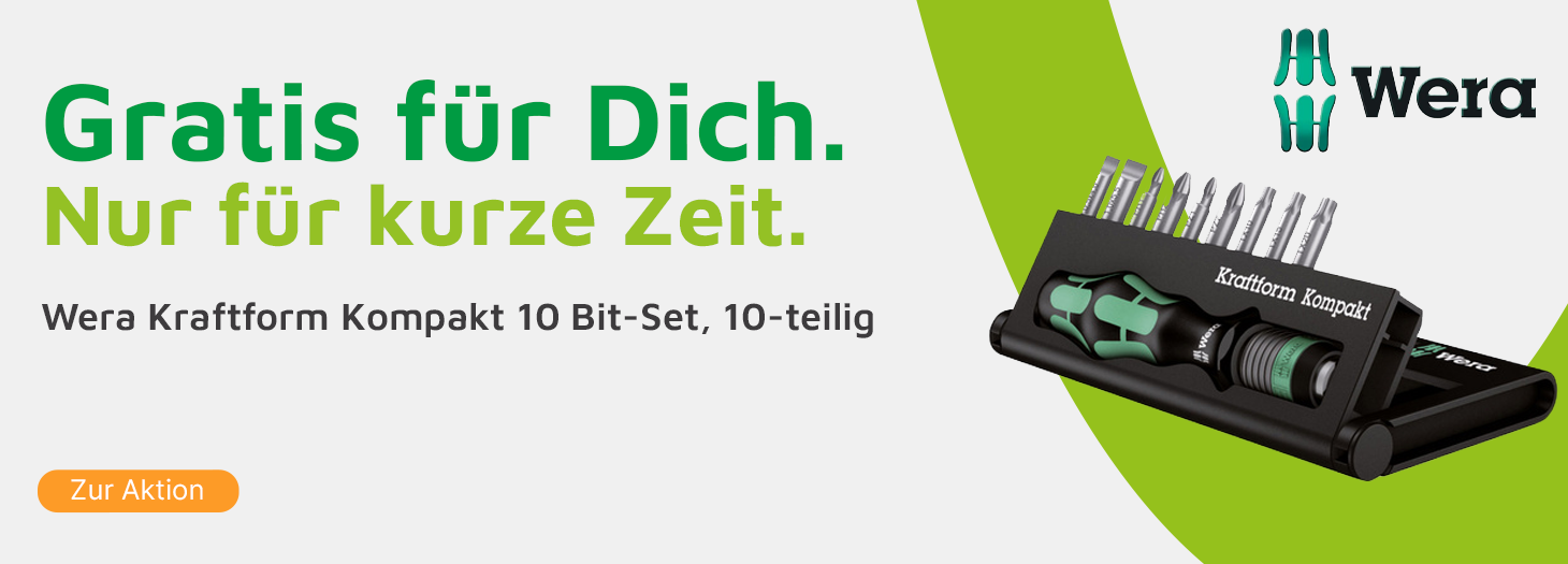 Teaser Wera KK10 Gratis