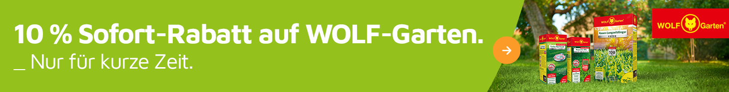 Banner WOLF-Garten