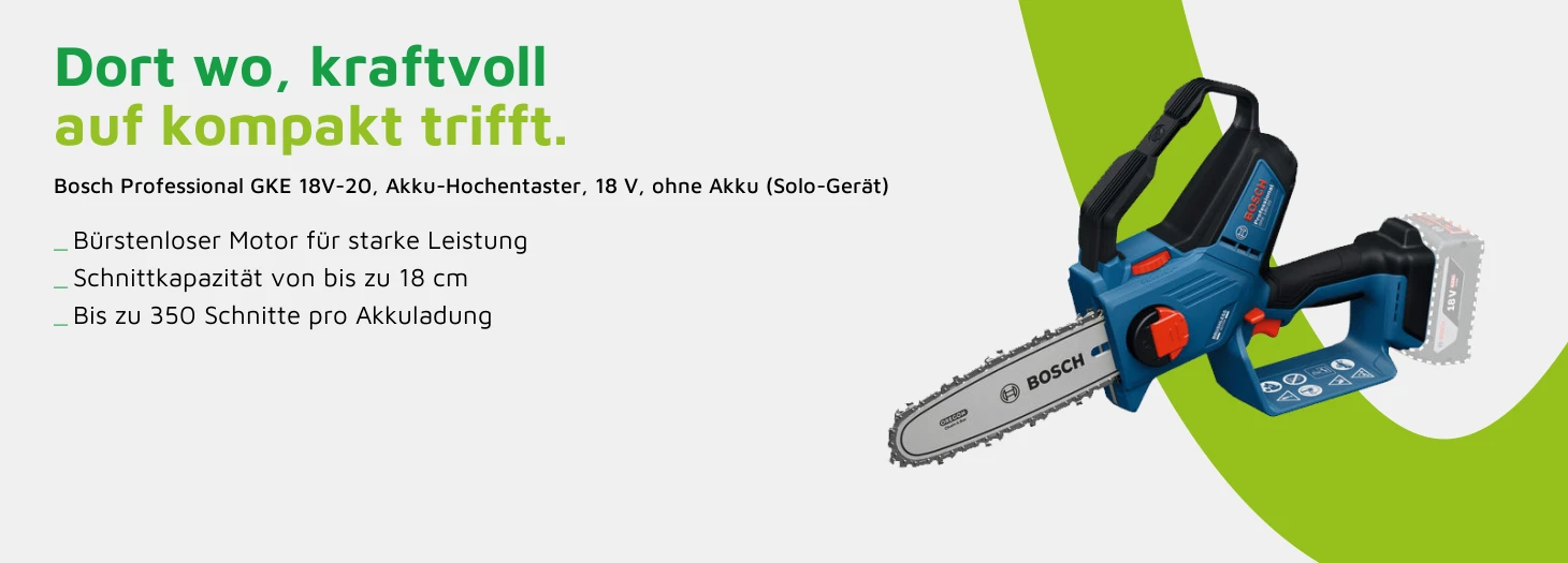 Teaser Bosch Professional GKE 18V-20