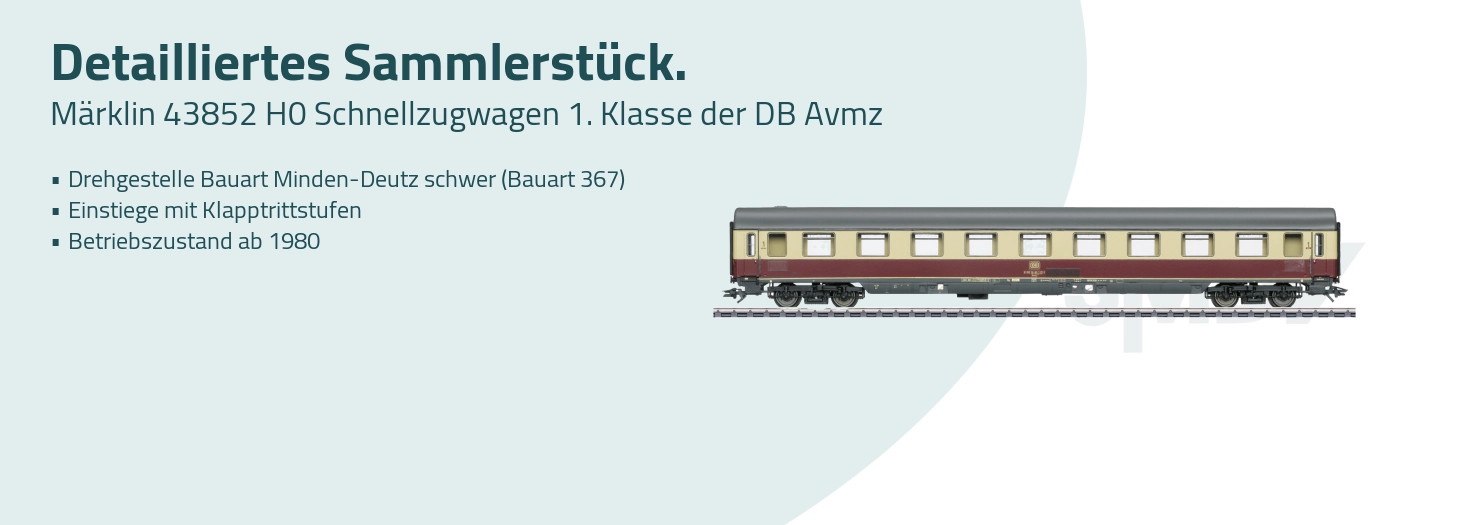 Teaser Märklin 43852 H0 Schnellzugwagen