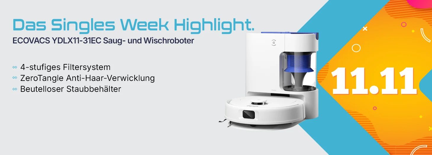 Teaser ECOVACS YDLX11-31EC Saug-und Wischroboter