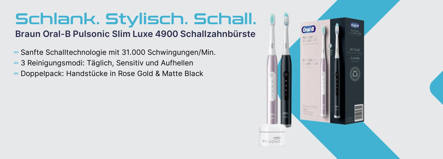 Teaser Braun Oral-B Pulsonic Slim Luxe 4900