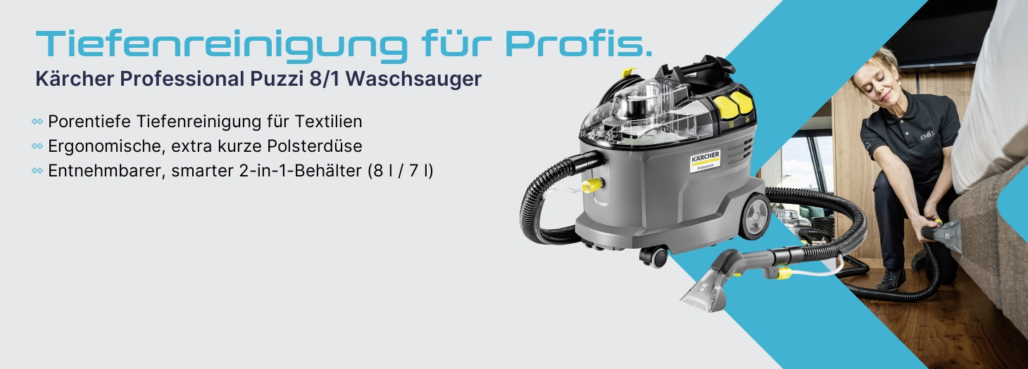 Teaser Kärcher Professional Puzzi