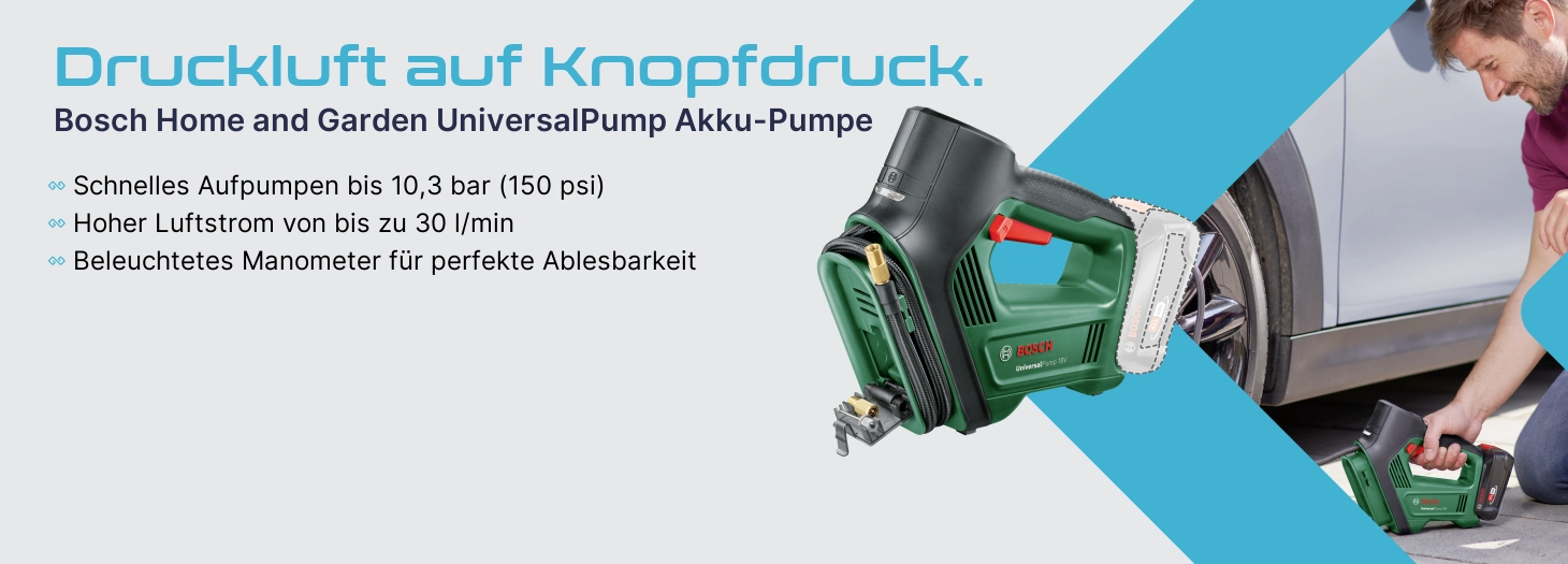 Teaser Bosch Home and Garden UniversalPump