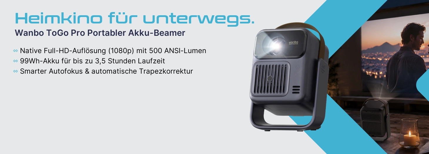 Teaser Wanbo Beamer Togo Pro
