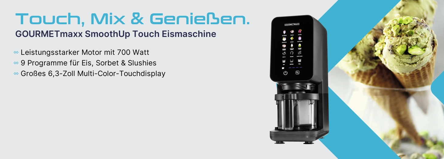 Teaser GourmetMaxx 19769 Eismaschine