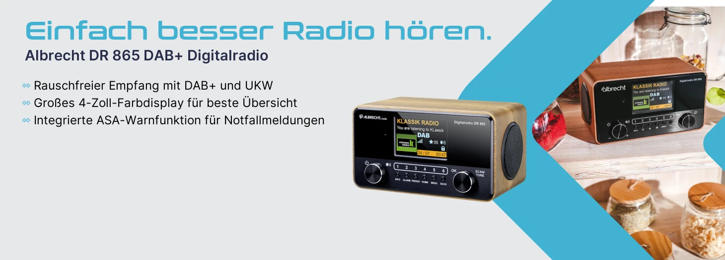 Teaser Albrecht DR 865