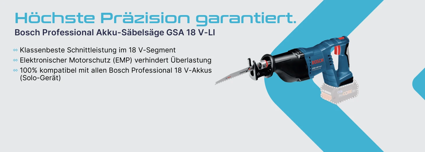 Bosch Professional GSA 18 V-LI