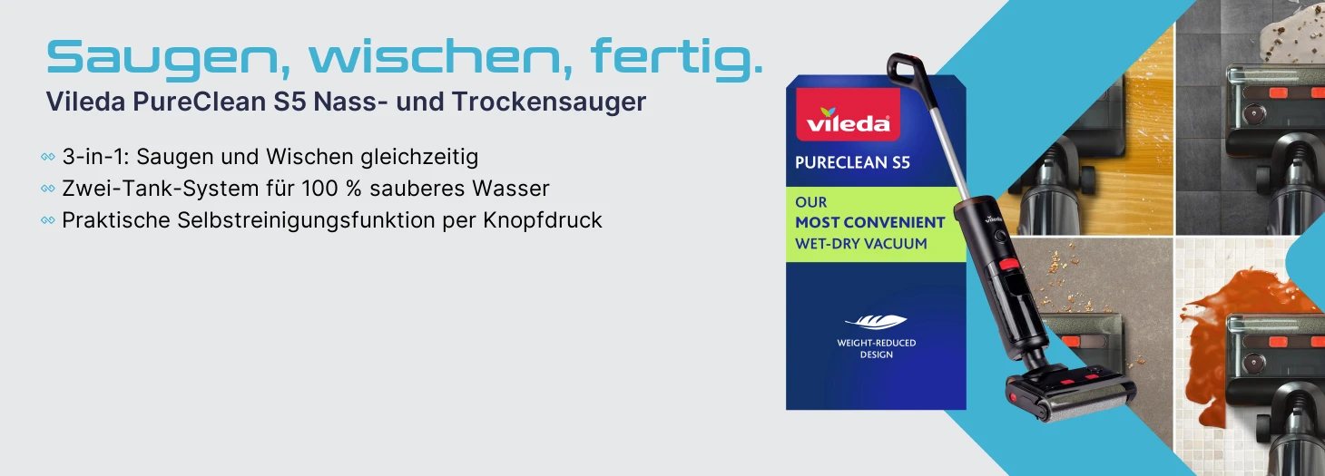 Teaser Vileda Pureclean S5