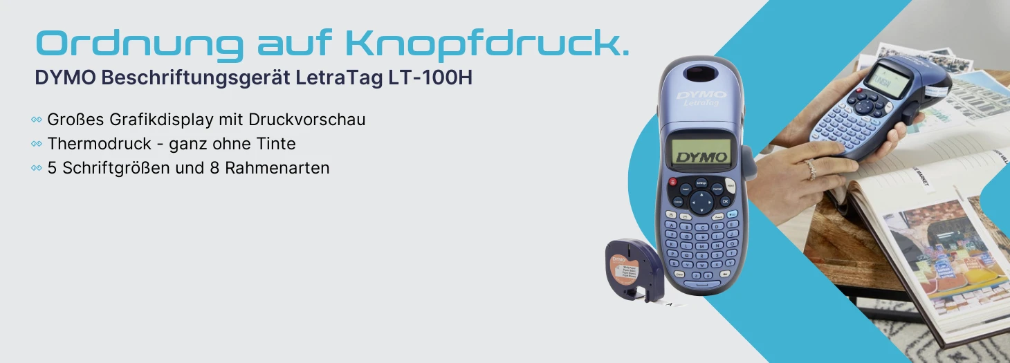 Teaser DYMO LetraTag LT-100H