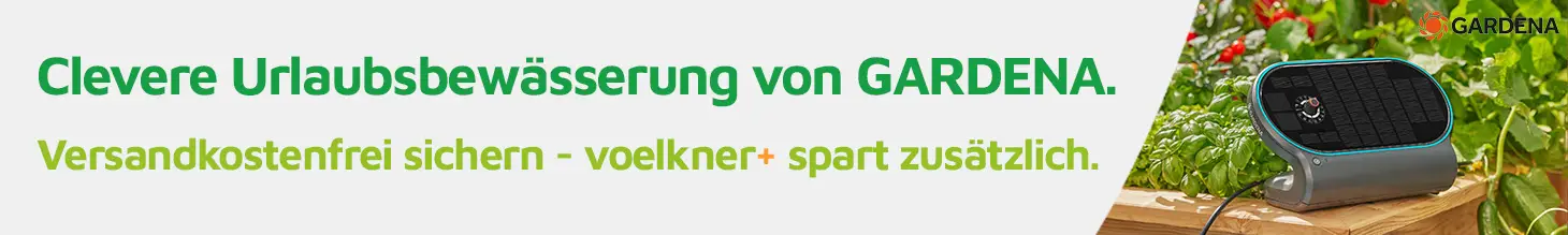 Sorgenfrei im Urlaub – automatische Bewässerung von GARDENA