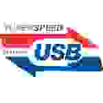 Digitus USB-Kabel USB 3.2 Gen1 (USB 3.0 / USB 3.1 Gen1) USB-A Stecker, USB-A Buchse 1.80m Schwarz AK-300203-018-S