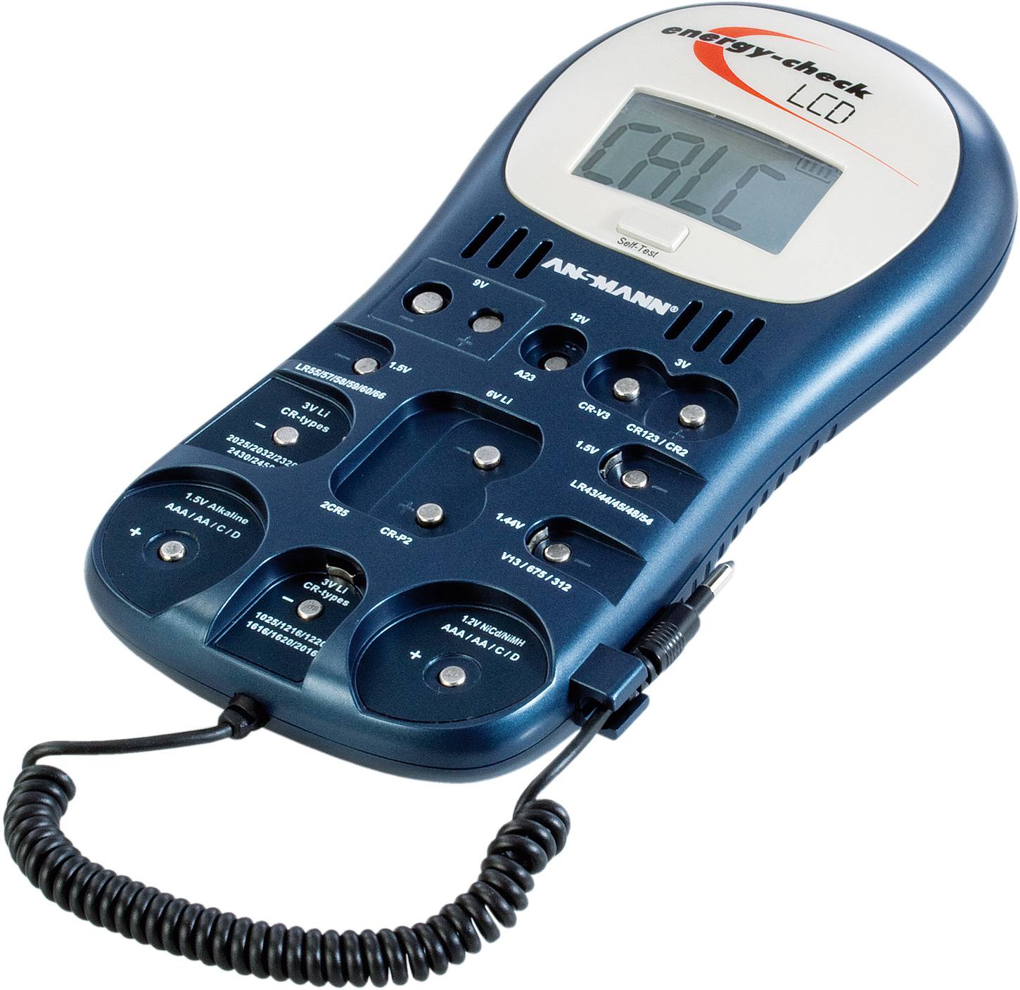 Ansmann 4000392 Energy Check Battery Tester LCD