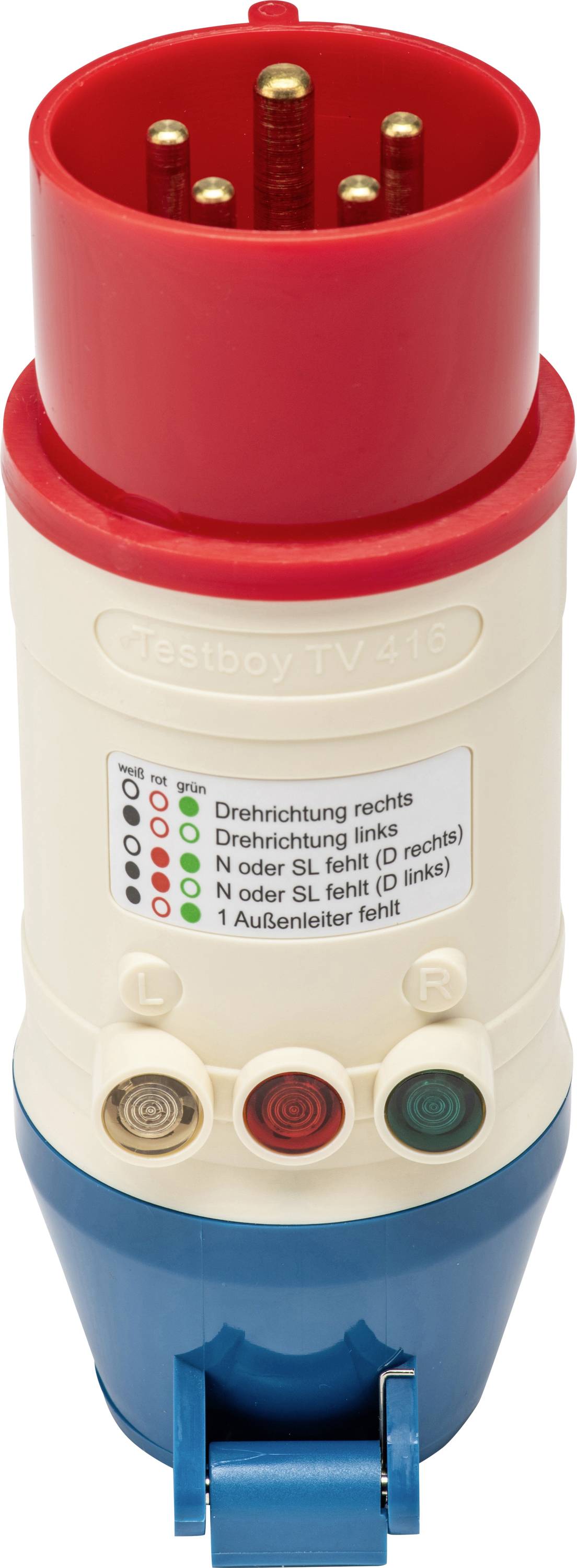 Testboy TV 416 Mains outlet tester LED