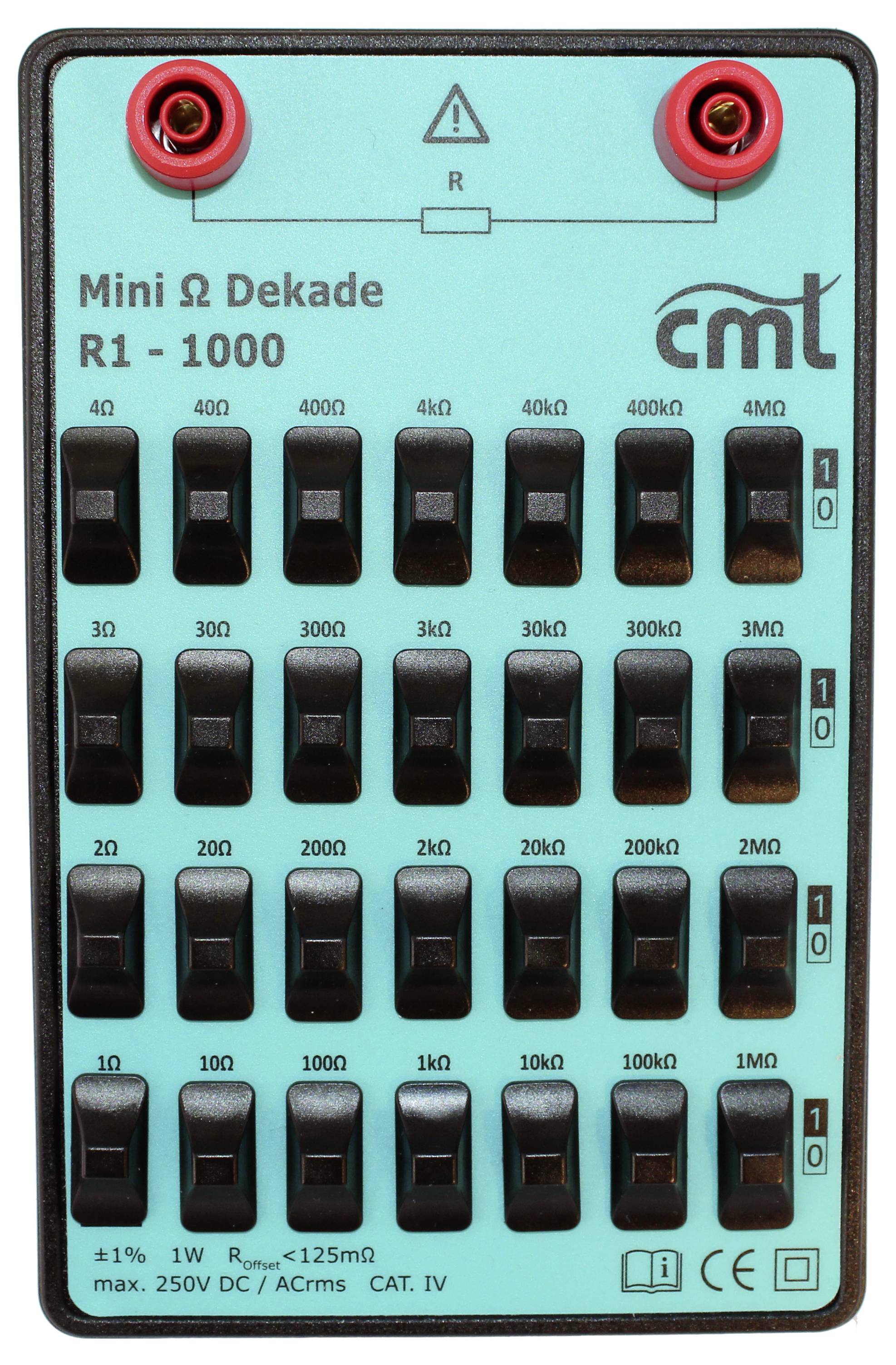 Cosinus R1-1000 Decade box Resistance 1 %