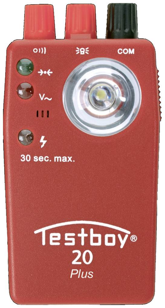 Testboy 20 Plus Continuity tester CAT II 300 V LED, Acoustic