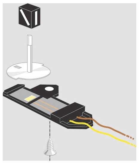 74470 H0 Märklin C (incl. track bed) Point light