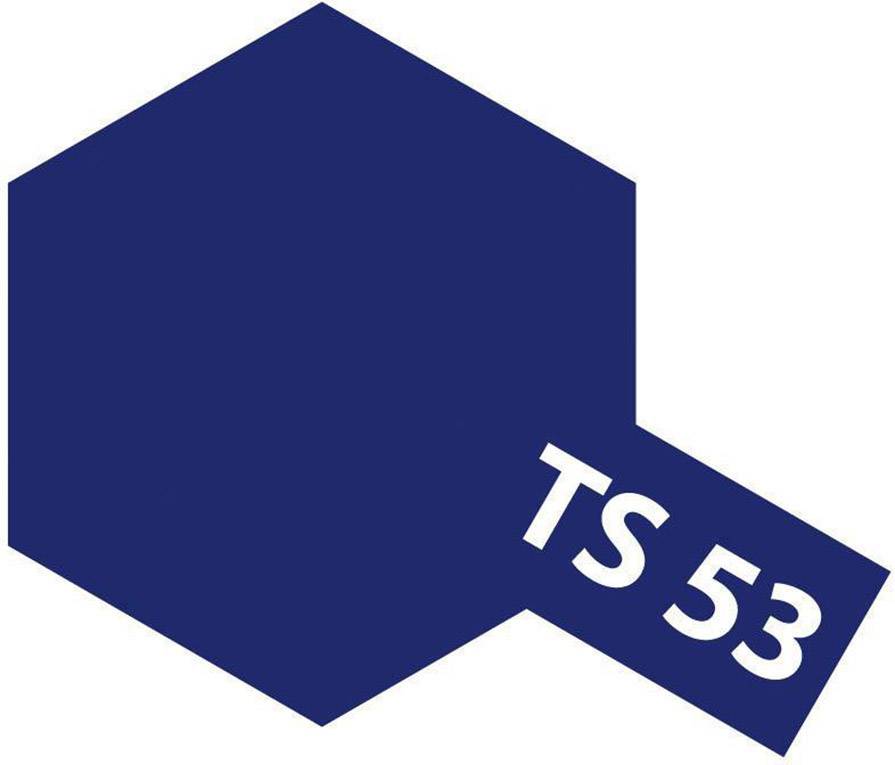 A dark blue hexagonal logo with a rectangular section at the bottom right, displaying the letters 'TS 53' in white.